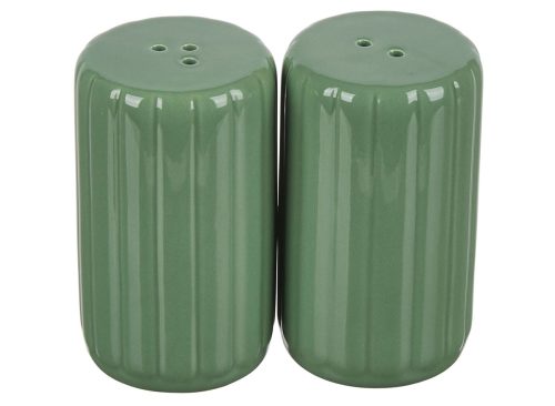 Holly Williams Green Salt and Pepper Shakers