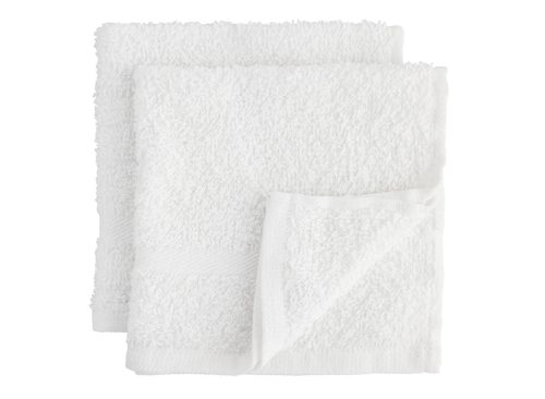 Home Collection Washcloths, 2-ct., 13x13 in
