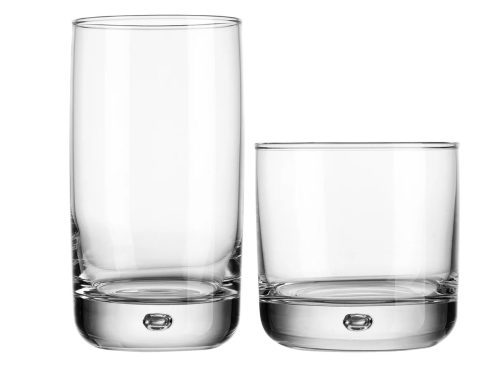 Home Essentials Bubble Sham Drinkware, Set of 16