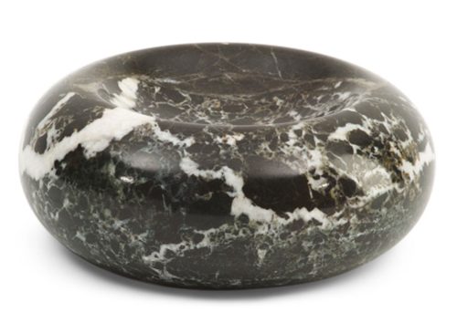 INTERNATIONAL BRASS HOUSE 4.5in Marble Donut Bowl