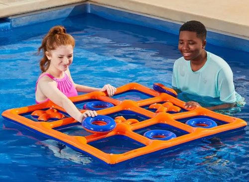 Inflatable Pool Tic Tac Toe