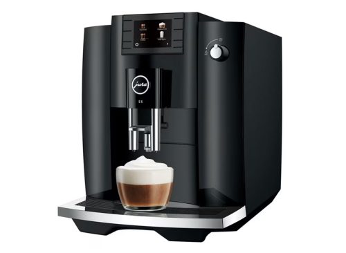 Jura E6 Black Automatic Coffee Center with 11 Brewing Options
