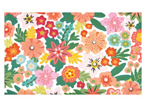 KIRKTON HOUSE 18" x 30" Sculptures Doormat - Floral