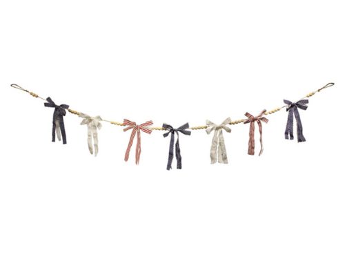 KIRKTON HOUSE Americana Garland - Ribbon-Natural