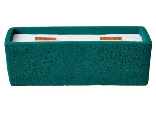  KIRKTON HOUSE Outdoor Concrete Candle Teal