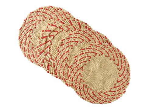 KIRKTON HOUSE Paper Rust Placemat Set - 4pk