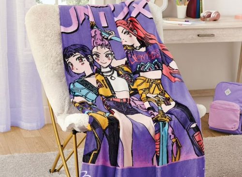 KPOP Demon Hunters Silk Touch Throws, 50" x 60"