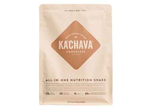 Ka'Chava All-In-One Nutrition Plant Based Shake, Chocolate, 30 Servings, 4.16 lbs