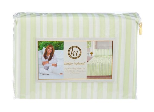 Kathy Ireland 4 Piece King Sheet Set, 2 Assorted Designs1 Kathy Ireland 4 Piece King Sheet Set, 2 Assorted Designs