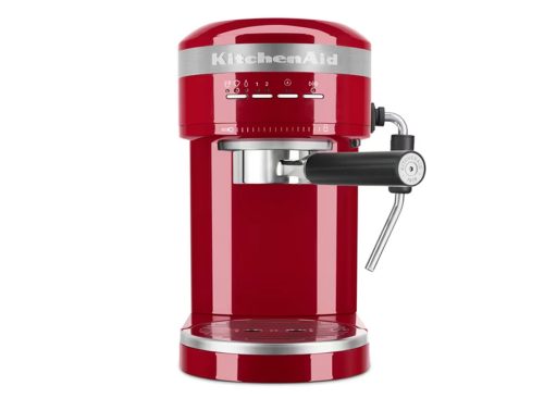 KitchenAid Metal Semi-Automatic Espresso Machine, Empire Red, KES6503