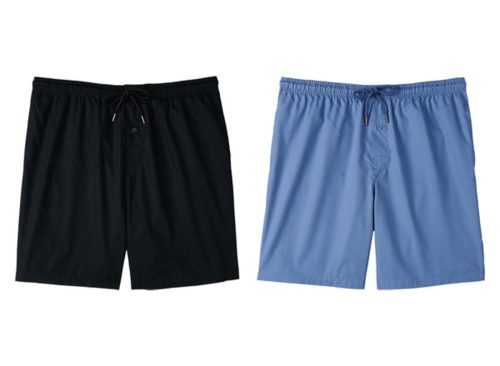 L Black/Blue Shorts