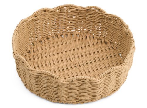 MADE IN VIETNAM 10.5x3.5 Woven Scalloped Bowl