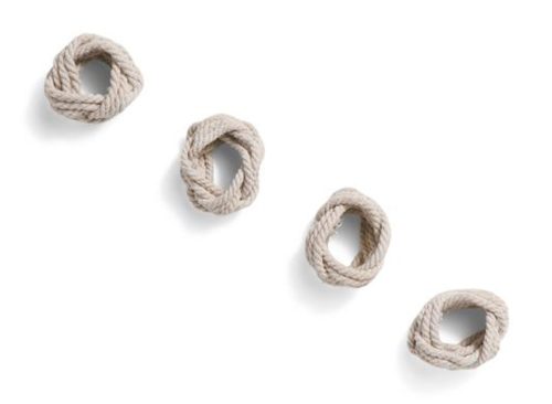MODE LIVING 4pk Mar Napkin Rings
