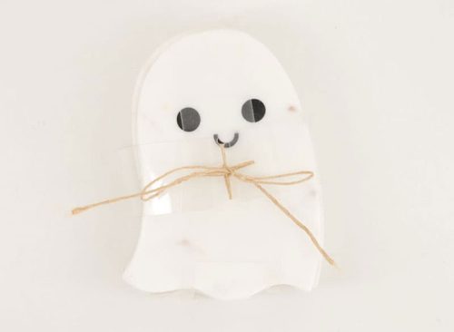 Marble Ghost Coasters Set Of 4
