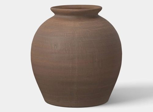 Medium Rustic Ceramic Vase - Threshold™