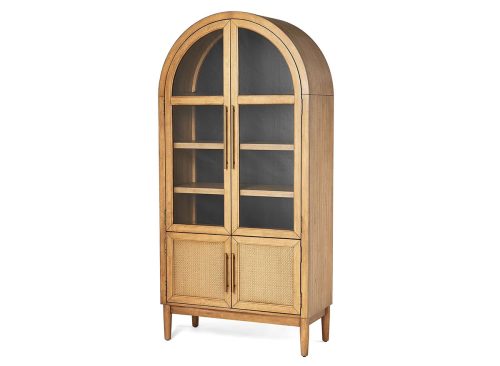 Member's Mark Enzo Storage Cabinet With Rattan Cabinet Doors