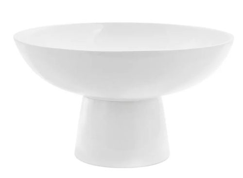 Mingle & Co. Whiteware Footed Serve Bowl