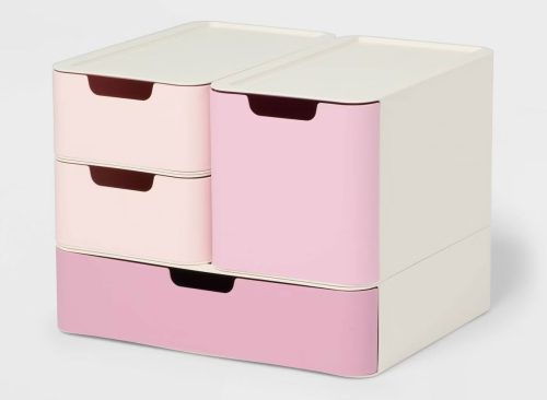 Modular Storage Drawer Set Pink - Brightroom™