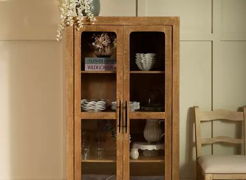 Natural Wood Hughes Cabinet