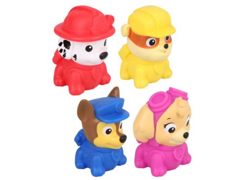 Nickelodeon Paw Patrol Squeezable Bath Toys, Assorted Characters, 1-ct