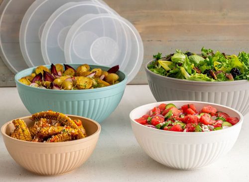 Nordic Ware 8 Piece Covered Bowl Set