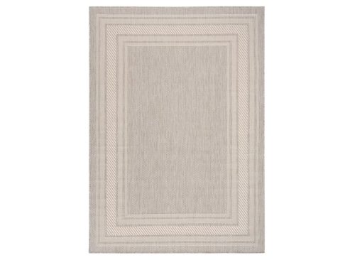 Nourison Horizon Indoor/Outdoor 6' x 9' Grey Modern Rug