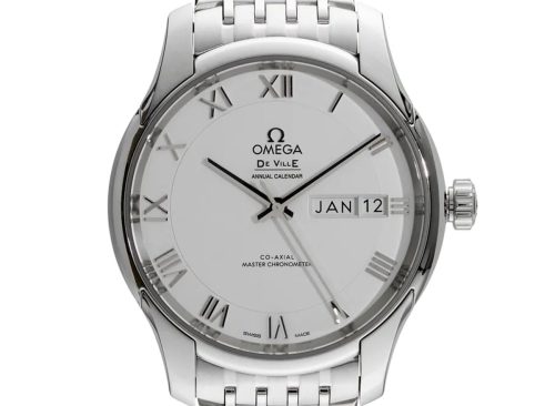 Omega De Ville Hour Vision Stainless Steel Men's Automatic Watch, 41mm