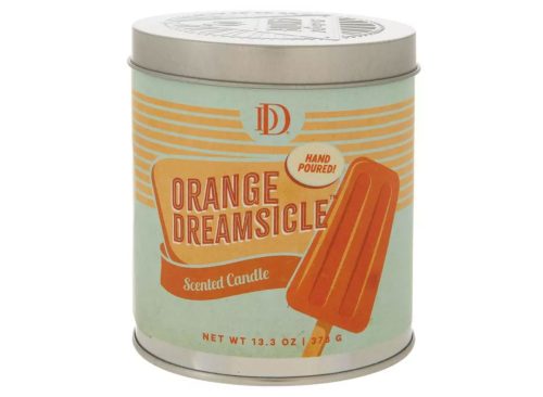 Orange Dreamsicle Tin Candle