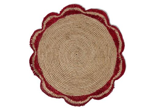 PAYTON JAMES Raffia Garden Party Placemat