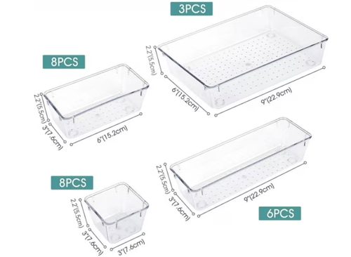 PinkSheep 2 Pack Under Shelf Basket, Cabinet Storage Hanging Baskets Organizer Wire Rack Shelves for Kitchen Pantry, White
