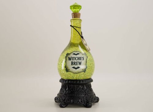 Poison Bottle Glitter Globe