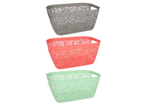 Rectangle Palm Print Baskets