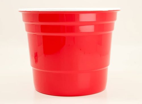 Red Party Bucket