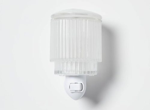 Ribbed Glass Wall Plug-In Wax Warmer - Threshold™