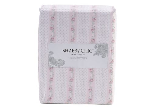 SHABBY CHIC Cotton Climbing Floral Sheet Set