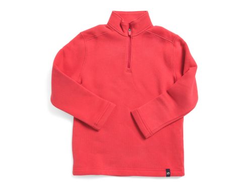 SOUTHERN TIDE Boys Long Sleeve Millview Fleece Quarter Zip Sweatshirt