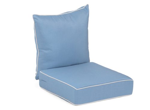 SUNBRELLA Made In Usa Outdoor Seat Cushion And Back Pillow Set