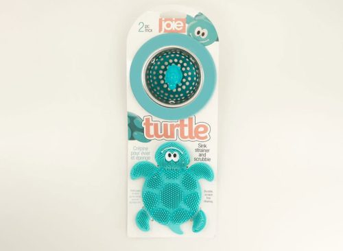 Sea Turtle Sink Strainer and Scrubby Set