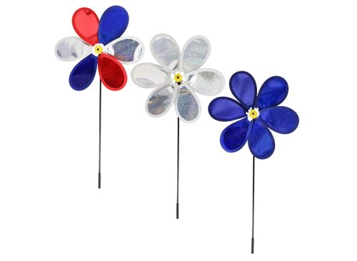 Seasonal Collection Patriotic Sparkle Pinwheel, Assorted Colors, 1-ct