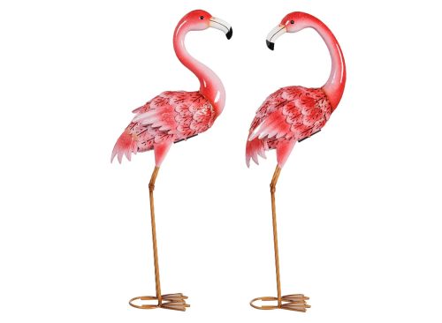 Solar LED Flamingo Pair, Set of 2
