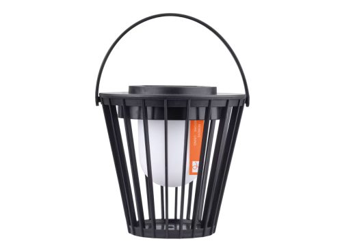 Solar Powered Rattan Lantern, 1-ct