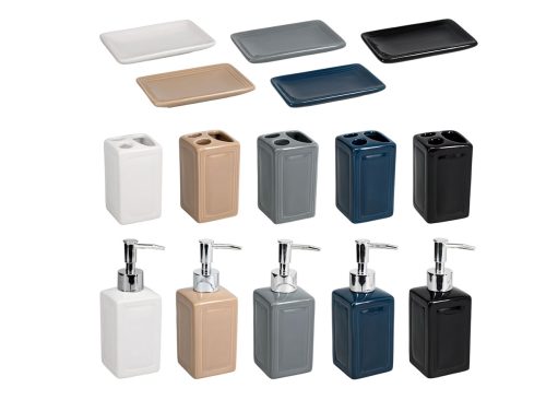 Solid Color Bathroom Accessories