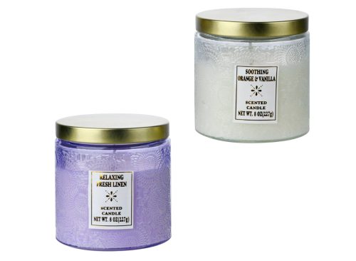 Soothing Aromatherapy Jar Candles, 8 oz