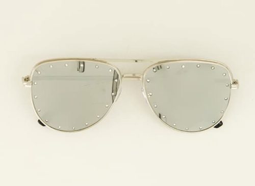 Sparkle Trim Aviator Sunglasses