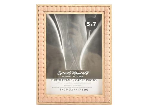 Special Moments 5x7 Wooden Beaded Photo Frame, 1-ct