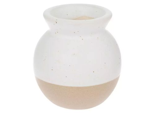 Speckled Two-Tone Vase