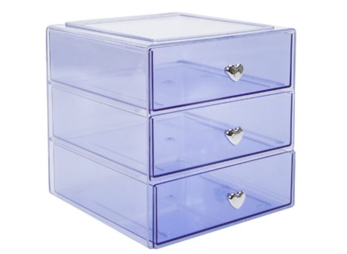 Stackable Vanity Organizer 3-Tier
