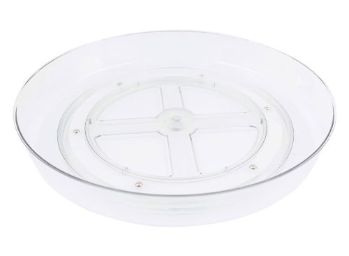 Storage Essentials Clear Rotating Kitchen Turntable