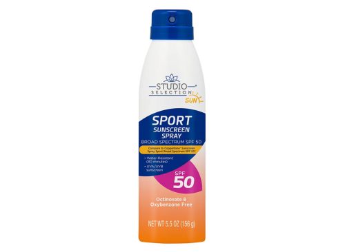 Studio Selection Sport Sunscreen Spray, SPF 50, 5.5 oz