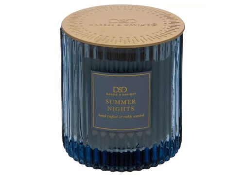 Summer Nights Ribbed Jar Candle 